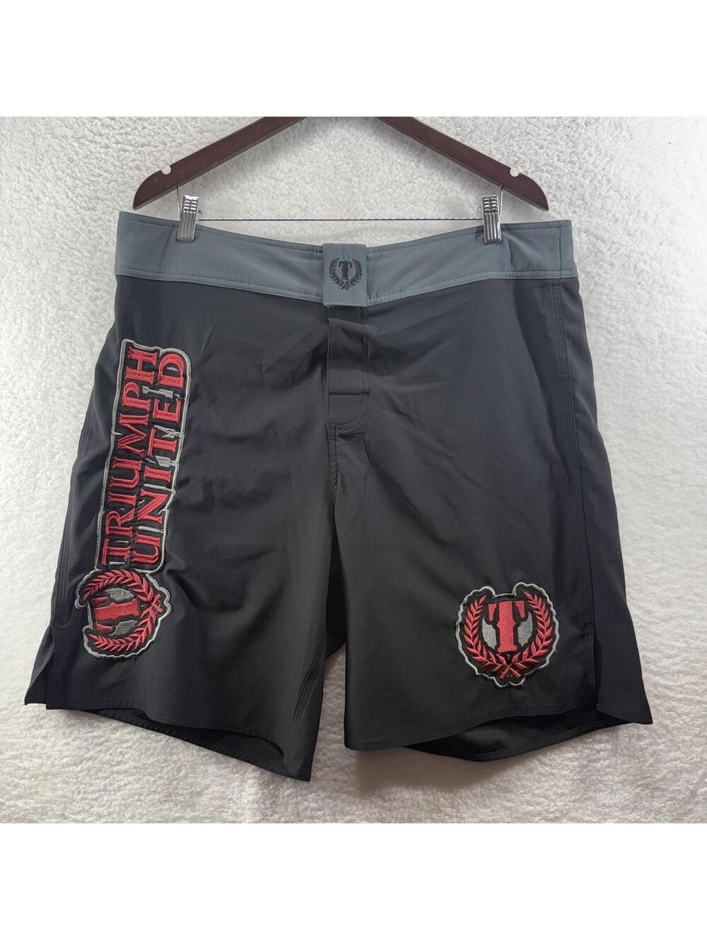 Triumph United MMA UFC Fighting Shorts Mens 36 Wrestling Quick Dry